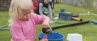 Fixade till skolgården själva...