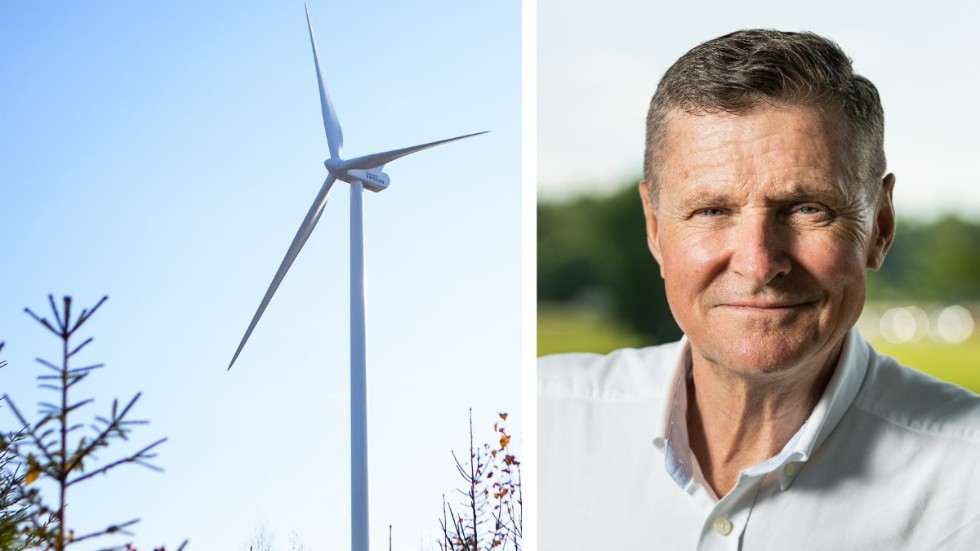 Holmens vindkraftsprojekt fortsätter med oförminskad kraft. Nils Ringborg säger att Moderaternas nej var ett beslut de inte hade önskat sig.