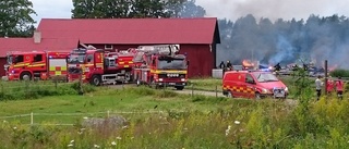 Ingen brottsmisstanke bakom stallbranden