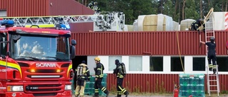 Takbrand på Jällaskolan