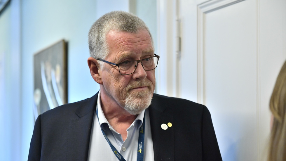 Thomas Morell (SD), vice ordförande i trafikutskottet. Arkivbild.