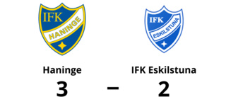 Tuff match slutade med förlust för IFK Eskilstuna mot Haninge