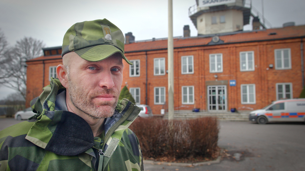 "Vi har tidigare använt det område som vi äger här ute för övning, men i väldigt liten skala", säger Daniel Nilsson.