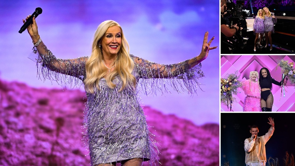 Gunilla Persson, Hollywoodfrun från Norrköping, svepte in med sin la-la-vind och nådde finalkvalet i Växjö, där suveräna Cazzi Opeia och Jacqline imponerande mest och kan ladda för Friends Arena i mars.