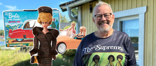 Ulf, 69, säljer sin Barbie-samling – för flera miljoner