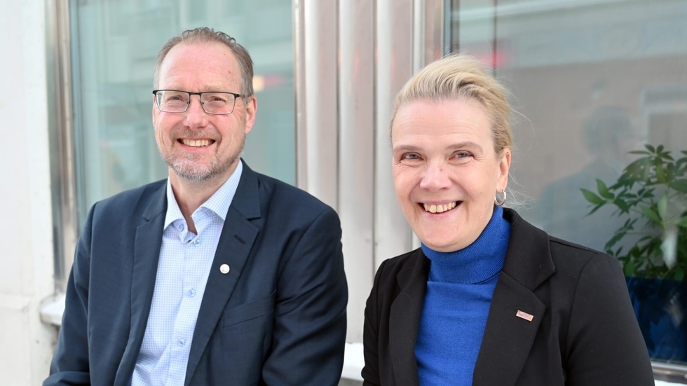Staffan Lundström, ämnesföreträdare och professor vid Luleå tekniska universitet och Anna Edin, marknadsområdeschef vid Nordea.