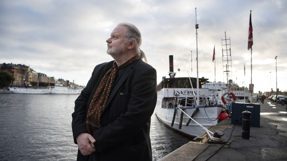 Den norske författaren Jon Fosse kan vara lite svår att förstå. Vackert namn på båten, för resten.