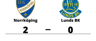 Segerlös svit bröts när Norrköping vann mot Lunds BK