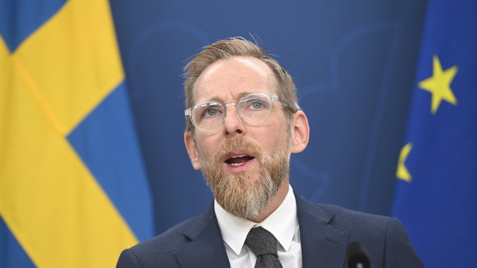 Socialminister Jakob Forssmed (KD) är en av artikelförfattarna. Arkivbild.