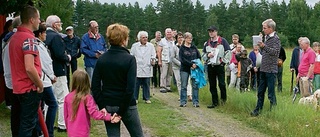 Naturguidning i kommunens östligaste by