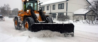 Snön inget bra för budgetläget