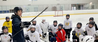 Hockeylegendar i ishall gav tips och inspiration: "Jag har helt klart fått en ny förebild"