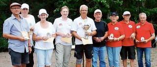 Hård kamp i Storebro-cupen i boule