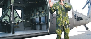 Snart landar Black Hawk i Afghanistan