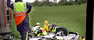 Skadade kvar på sjukhuset