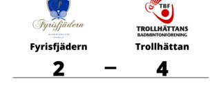 Fyrisfjädern föll mot Trollhättan på hemmaplan