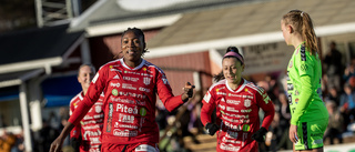 Liverapport 15.00: BP mot Piteå IF i damallsvenskan