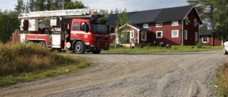 Brand utbröt i villakök