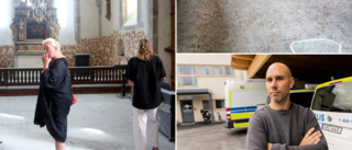 Polisens spår i jakten på kyrko-vandalerna • "Gjort beslag av föremål" • Positiva till att hitta förövarna