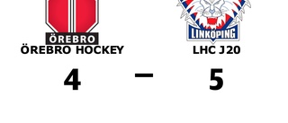 Seger för LHC J20 i tidiga seriefinalen mot Örebro Hockey