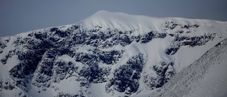 Soldat omkom i lavin på Kebnekaise