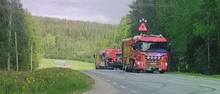 Skogsbrand i Sandfors