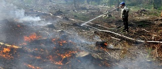 Planerad brand fick ställas in