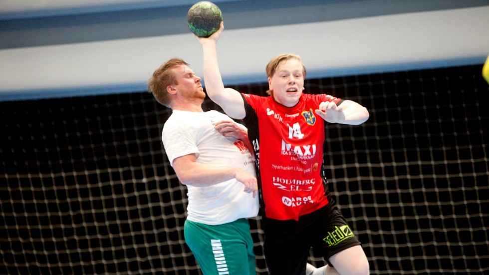 Adam Skogäng gjorde precis som Axel Abrahamsson sju av målen i Boden.