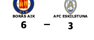 Förlust för AFC Eskilstuna borta mot Borås AIK