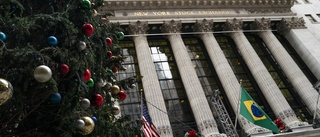 Ingen vidare julstämning på Wall Street