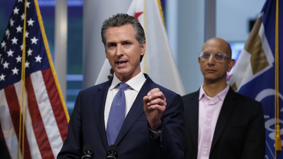 Kaliforniens guvernör Gavin Newsom.