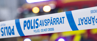 En man skadad vid misstänkt mordbrand 