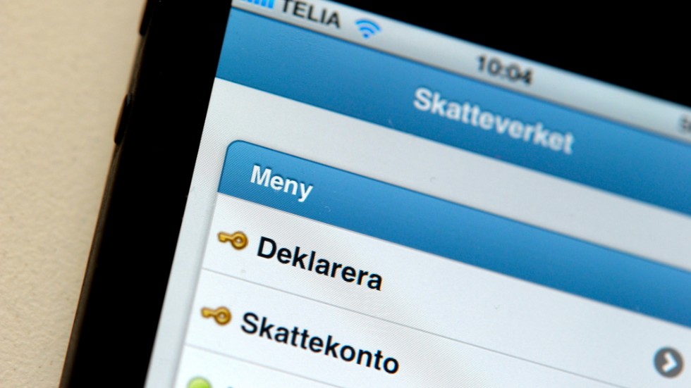 Då kommer skatteåterbäringen.