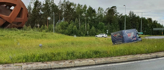 Fängelse för kraschen i rondellen