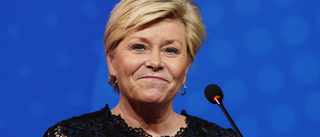 Fremskrittspartiets ledare Siv Jensen avgår