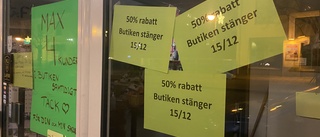 Därför stänger butiken i Motala centrum