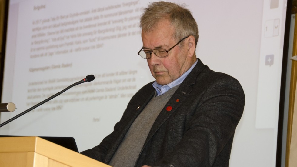 "Det är roligt att människor vill bygga i Kalix, men i det här fallet får de vänta tills området är planerat" säger Stig Carlsson.