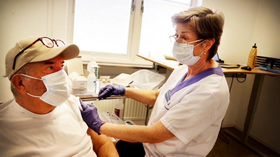 På fredag ska vaccinationskapaciteten testas på gamla vårdcentralen i Klintehamn.