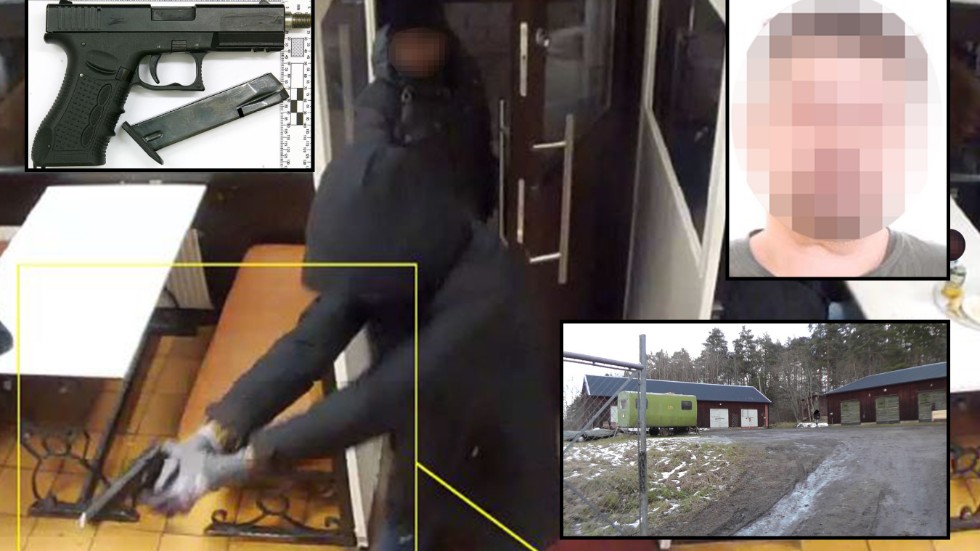 Genom DNA-spår kunde polisen knyta ammunition i en ombyggd gaspistol som användes vid ett mord i Rinkeby till huvudmannen för vapenverkstaden i Åkers styckebruk.