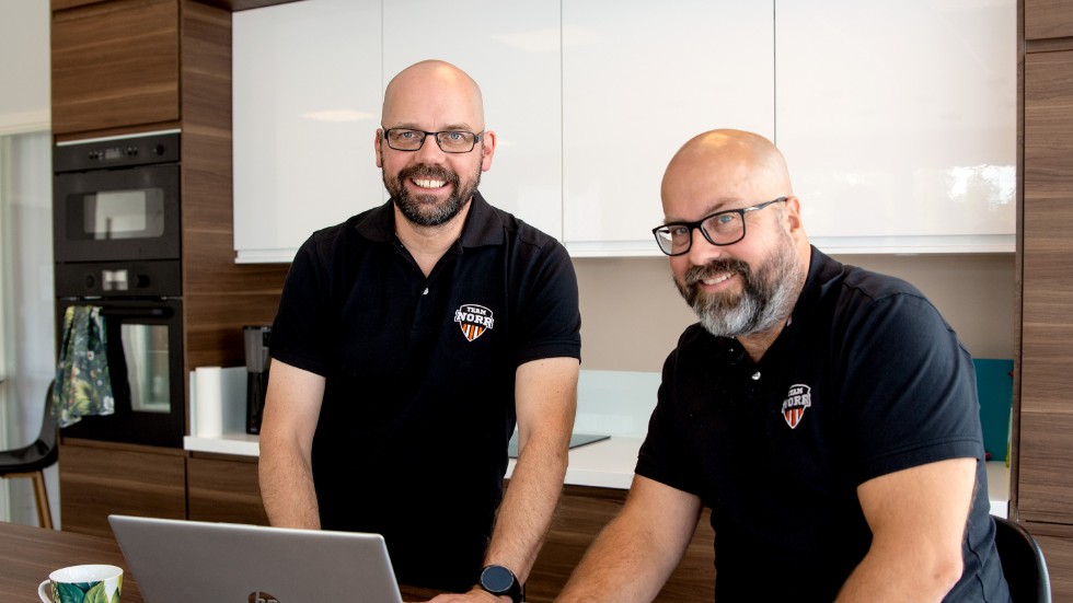 Sedan i augusti är Jonas Ek, servicetekniker, och Peter Gustafsson, IT-konsult, en del av gänget på TeamNorr.