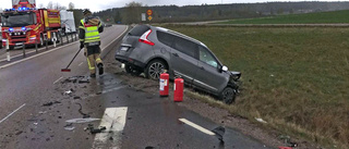 Kvinna orsakade krock i Vallakors – döms för vårdslöshet