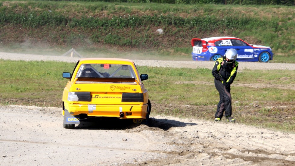 Det har varit mycket stolpe ut för David Hjertberg den här säsongen. I Kalix tvingades han bryta SM-finalen. (Arkivbild)