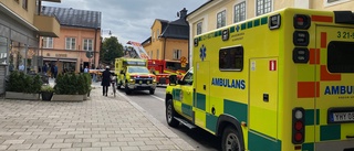 Brand på restaurang Basilico i centrala Uppsala