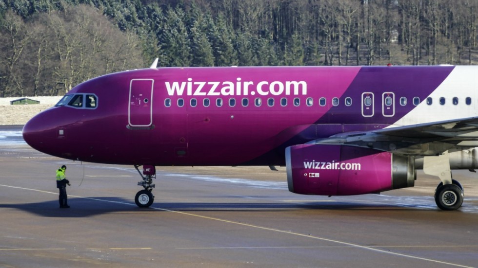 Det ungerska lågprisbolaget Wizz Airs vd riktar hård kritik mot EU-regeringarnas beslut att stoppa flygtrafik över Belarus. Arkivbild.