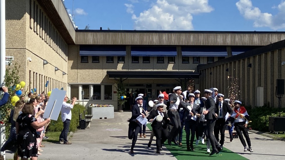 Studentfirande i Katrineholm.