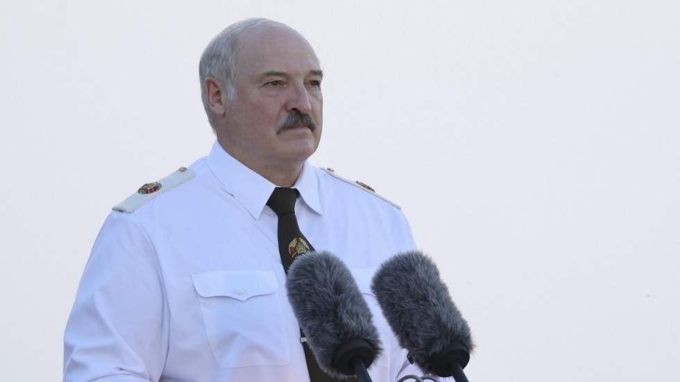 EU-länderna har beslutat om en rad nya sanktioner mot Belarus och landets diktator Aleksandr Lukasjenko. Arkivfoto.