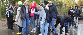 Gummibandslopp och discgolf på friluftsdag ska ge bättre sammanhållning: "Ska lära sig stötta i stället för att stjälpa"