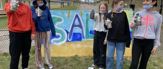 Efter graffitti på skoltid: "Vill ha vägg att måla på"