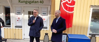 Halvt löfte från bostadsminister: "Jag vet att man har pausade byggprojekt i Boden så det är extremt viktigt med investeringsstödet"