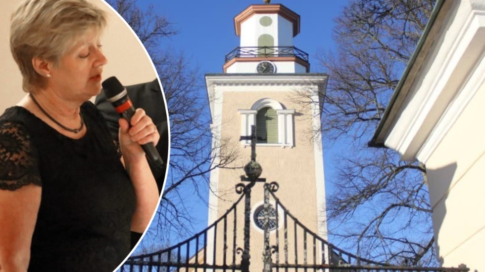 Ann-Marie Daag Albrechtsson var en av musikerna som medverkade på konserten i Mörlunda kyrka.